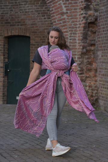 Yaro Dandy Duo Fuchsia Turkis Ecru Tencel Seacell