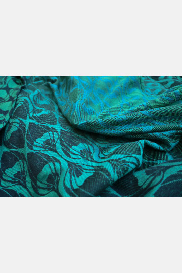 Yaro La Fleur Meta Black Green Petrol