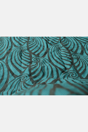 Yaro Dandy Petrol Mocca Wool Blend