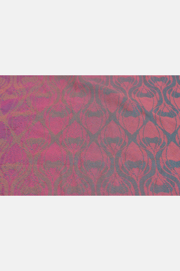 Yaro La Fleur Meta Petrol Fuchsia Orange - Woven Baby Wrap
