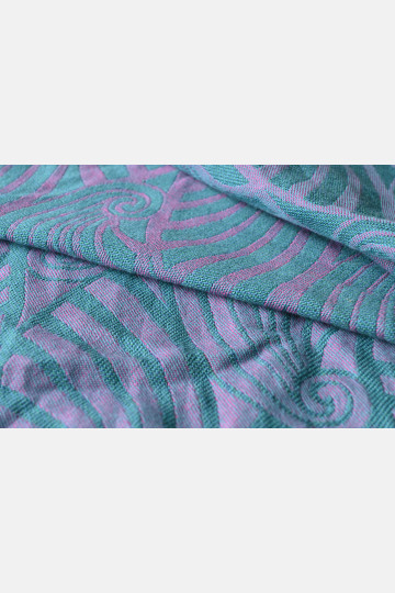 Yaro Dandy Duo Petrol Fuchsia Blue - Woven Baby Wrap
