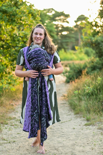 Yaro Terra Duo Black Silver Orchid Silk