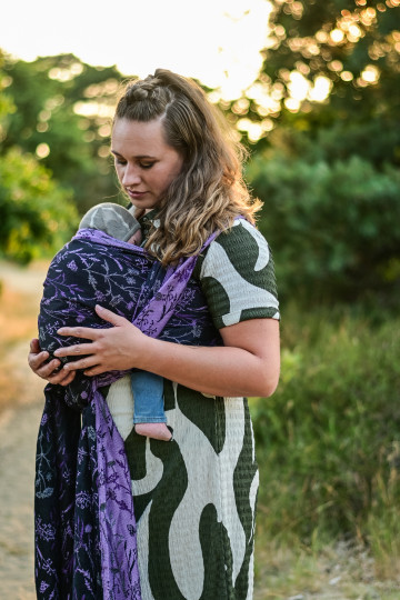 Yaro Terra Duo Black Silver Orchid Silk