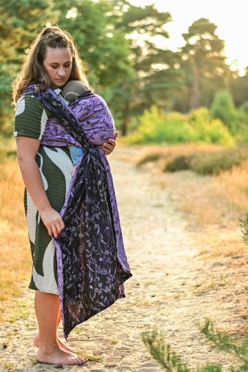 Yaro Terra Duo Black Silver Orchid Silk