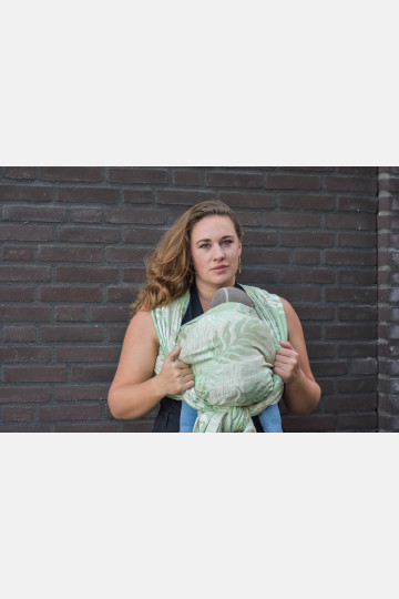 Yaro Oasis Duo Light-Green Beige Silk Linen Seacell
