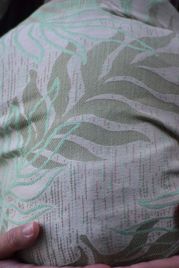 Yaro Oasis Duo Light-Green Beige Silk Linen Seacell