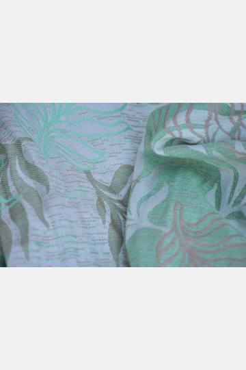 Yaro Oasis Duo Light-Green Beige Silk Linen Seacell