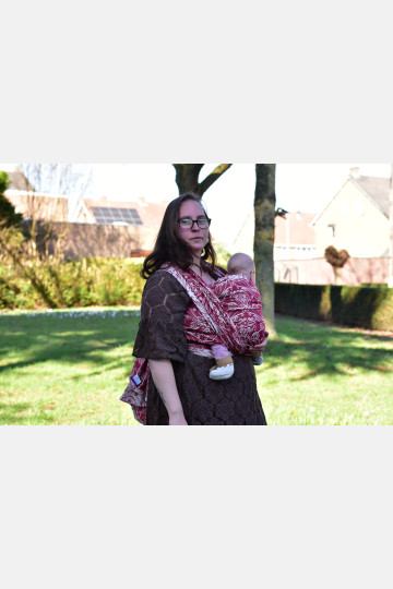 Yaro Elvish Duo Red Wool Blend Ring Sling