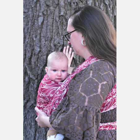 Yaro Elvish Duo Red Wool Blend Ring Sling