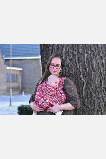 Yaro Elvish Duo Red Wool Blend Ring Sling