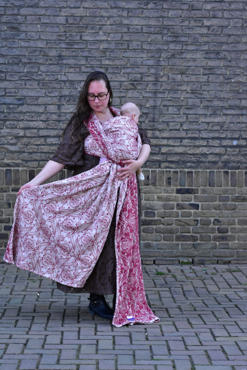 Yaro Elvish Duo Red Wool Blend Ring Sling