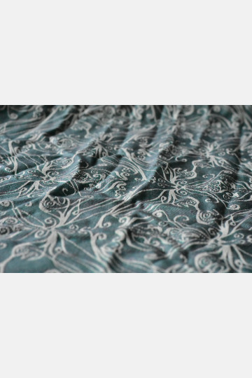 Yaro Elvish Duo Turquoise Wool Silk - Woven Baby Wrap