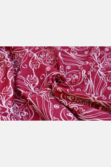 Yaro Elvish Duo Red Wool Blend Ring Sling