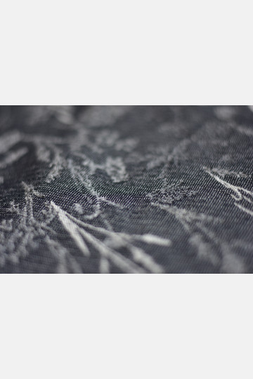 Yaro Terra Duo Grey Black Wool Boucle - Woven Baby Wrap