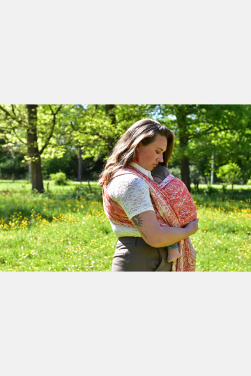 Yaro Elvish Duo Honey Orange Wool Blend - Woven Baby Wrap