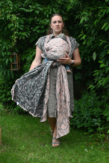 Yaro Terra Duo Old Rose Black Silk