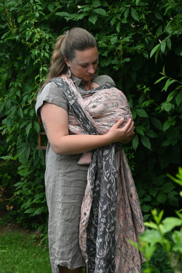 Yaro Terra Duo Old Rose Black Silk
