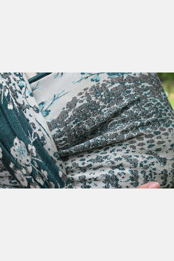Yaro Flowersnake Duo Black Blue Wool