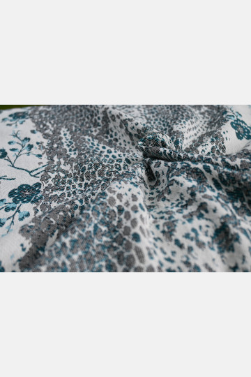 Yaro Flowersnake Duo Black Blue Wool