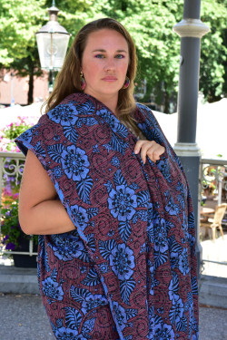 Yaro Ava Duo Black Blue Random Red - Geweven Draagdoek