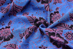 Yaro Ava Duo Black Blue Random Red - Geweven Draagdoek
