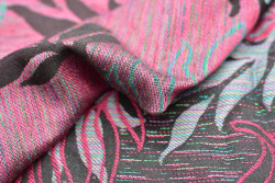 Yaro Oasis Duo Black Random Blues Modal - Woven Baby Wrap