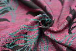Yaro Oasis Duo Black Random Blues Modal - Woven Baby Wrap