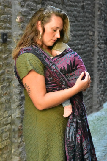 Yaro Oasis Duo Black Random Blues Modal Ring Sling